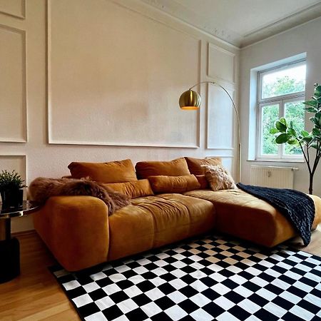 Charmanter Altbau In Schleussig Mit Balkon ライプツィヒ エクステリア 写真